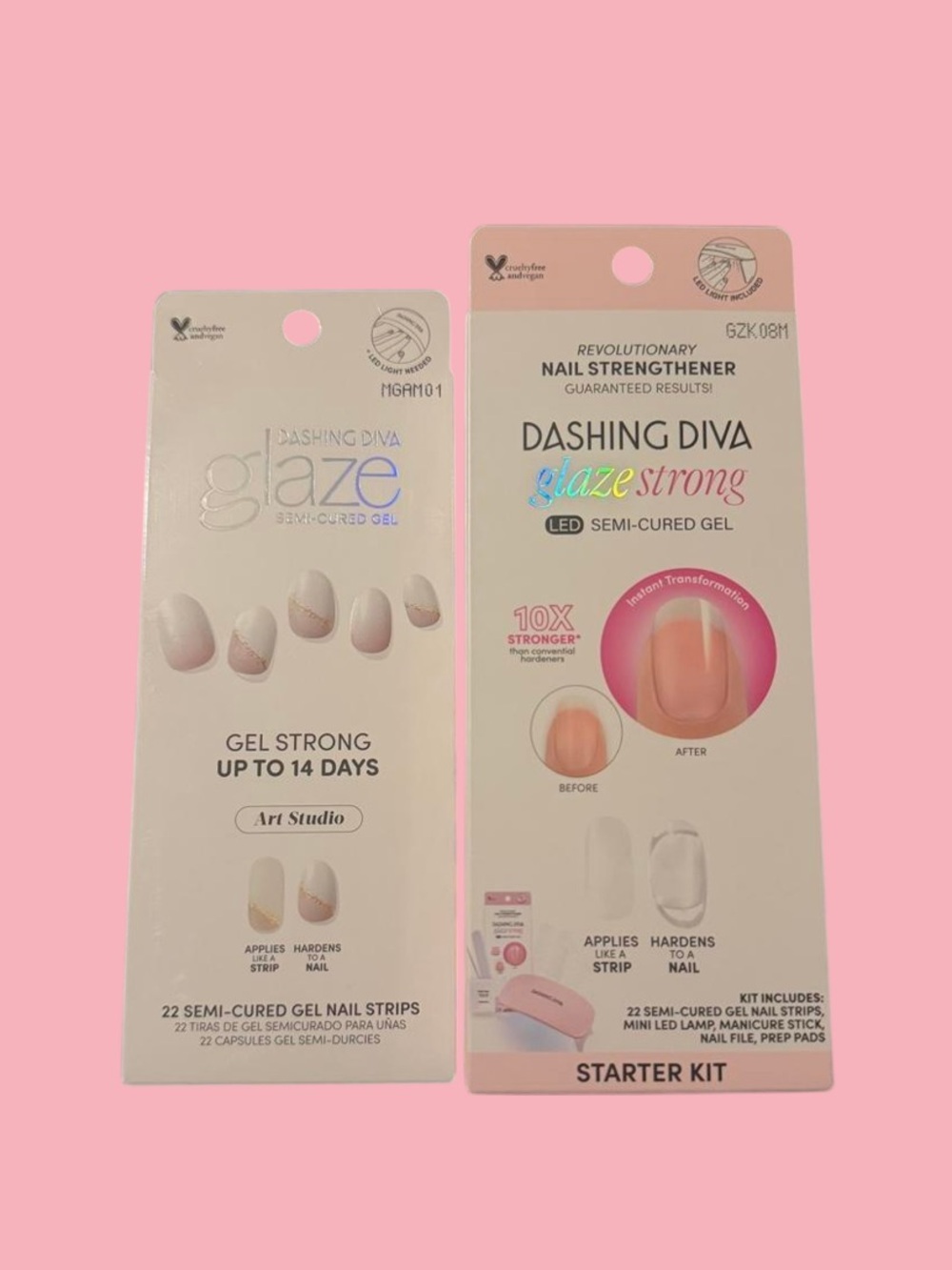 Dashing Diva Glaze Strong Gel Nail Starter Kit